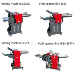 Máquina Plegadora Nantou 382S con Alimentador de Papel A3, Combinada con Máquina Manual de Procesamiento de Papel para Hornear - Product Image 4