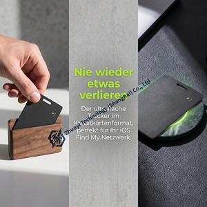 Paquete de 4 Rastreadores GPS Airtag para Tarjetas, 2 Tarjetas, Anti-Robo, Localizador Inteligente de Carbono, Similar a Mini <span class=keywords><strong>Atuvos</strong></span>, Colgante para Maleta 10 - Product Image 2