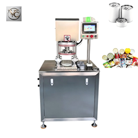 Scelleuse sous vide semi-automatique FKJX pour contenants multi-matériaux – Machine à sertir les boîtes métalliques polyvalente à faible niveau de vide