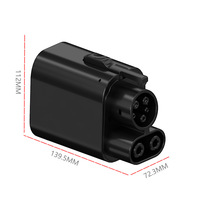 Convertisseur EV de haute qualité, nouvelle arrivée, CCS2 ou Type 2 |   Adaptateur de chargeur pour véhicules électriques CCS1 et J1772, CCS2 vers CCS1, Type 2 vers Type 1