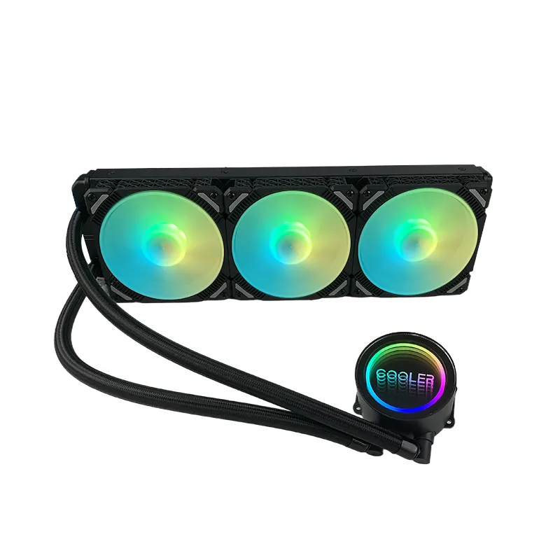 뜨거운 판매 OEM RGB 팬 120mm 쿨러 CPU 물 냉각 PC 컴퓨터 게임 케이스 냉각 팬 LED 빛 PC 팬