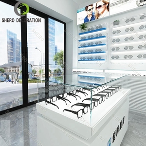 เฟอร์นิเจอร์ร้านแว่นตาหรูหราสั่งทำพิเศษ ตู้โชว์แว่นตาพร้อมไฟ LED สำหรับตกแต่งภายในร้าน - Product Image 6