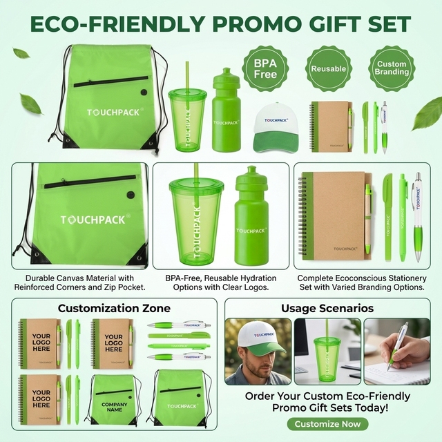 Custom Logo Silk Screen Printed Cloth Promotional Office Products for Corporate Business