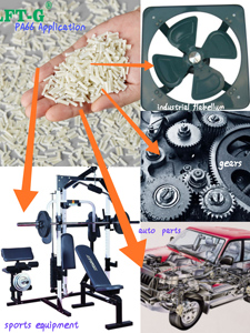 Produits de moulage par injection en nylon <span class=keywords><strong>66</strong></span> <span class=keywords><strong>polyamide</strong></span> <span class=keywords><strong>66</strong></span> GF fibre de verre LFT - Product Image 3