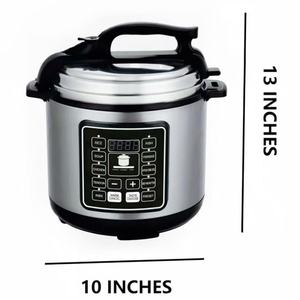 Cuisinière à pression intelligente multifonctionnelle transfrontalière de 6 litres, grande capacité, en anglais, pour 3 à 8 personnes, cuiseur à <span class=keywords><strong>riz</strong></span> à pression - Product Image 5