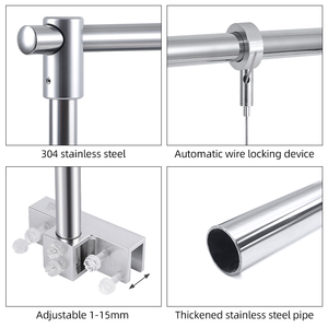 Accessoires de réservoir de poissons de qualité DJ-L-L60 lampes d'<span class=keywords><strong>aquarium</strong></span> support suspendu 304 support de weekaqua d'acier inoxydable - Product Image 3