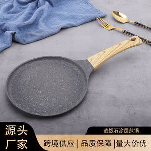 <span class=keywords><strong>Panqueques</strong></span> de desayuno más vendidos Sartén <span class=keywords><strong>para</strong></span> tortitas de bistec a la parrilla Panqueque con mango de madera Sartén antiadherente - Product Image 6