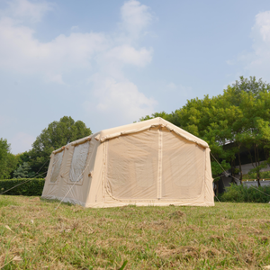 Tente gonflable portable de luxe 17,2 m² en tissu Oxford imperméable pour le camping quatre saisons avec double couche et installation facile - Product Image 5