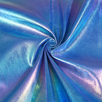 Nouveau style de cuir synthétique PU holographique laser élastique imperméable pour sacs, doublures décoratives, chaussures