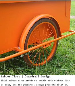 Accesorios <span class=keywords><strong>para</strong></span> cafeterías, camión de comida móvil <span class=keywords><strong>para</strong></span> exteriores <span class=keywords><strong>para</strong></span> puesto de mercado nocturno con sombrilla, camión gourmet <span class=keywords><strong>para</strong></span> promoción de helados - Product Image 3