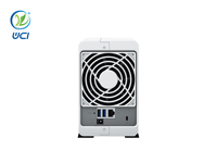 Serveur de stockage NAS Synology DS223J 4 cœurs 1,4 GHz DDR4 512 Mo, 2 baies, extension DiskStation Quad-Bay, stockage en réseau Synology