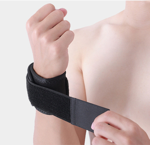 Soporte de Muñeca de Neopreno con Logotipo Personalizado, Transpirable, Ajustable, Ligero, con Cierre de Velcro, para Levantamiento de Pesas, Entrenamiento, Culturismo - Product Image 3