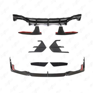 Nouveau kit carrosserie en fibre de carbone pour Audi RS7, comprenant une pelle avant, un diffuseur arrière, un aileron et d'autres pare-chocs. - Product Image 2