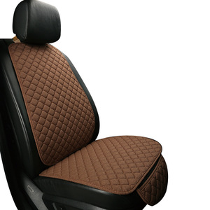 Patrón de diamante Universal Auto más nuevo lujo transpirable asiento delantero Protector cubierta de asiento de coche adecuado para todas las estaciones