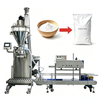 Machine semi-automatique de remplissage, conditionnement et pesage pour poudre de talc, cacao, café, détergent et produits de lavage, pour le marché nigérian