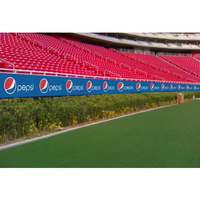 Affiche numérique imperméable à l'eau de 1600x900mm LED pour le tableau de bord de périmètre de stade de football IP65 évaluant les écrans publicitaires de TV 6500 nits