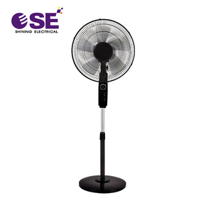 A buon mercato 16 pollici Stand piedistallo ventilatore casa e Hotel apparecchio di controllo meccanico di plastica oscillante aria circolatore - Product Image 2