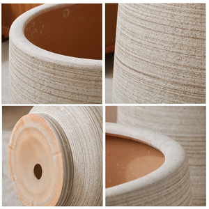 Maceta <span class=keywords><strong>de</strong></span> cerámica grande <span class=keywords><strong>de</strong></span> estilo europeo <span class=keywords><strong>para</strong></span> plantas Maceta <span class=keywords><strong>de</strong></span> cerámica duradera <span class=keywords><strong>para</strong></span> balcón Maceta <span class=keywords><strong>de</strong></span> cerámica marrón <span class=keywords><strong>para</strong></span> <span class=keywords><strong>jardín</strong></span> - Product Image 6