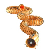 Ventilateur d'extraction axial industriel 12 pouces 220V, ventilateur de ventilation à haut débit d'air, souffleur portable pour la circulation d'air en entrepôt et atelier