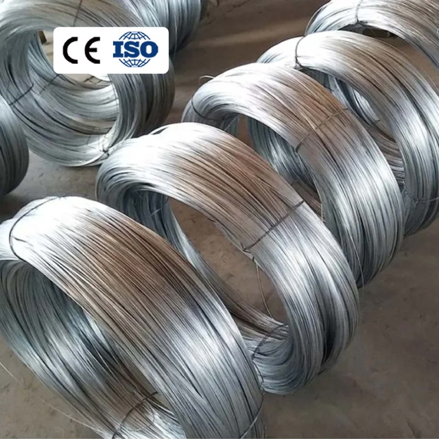 High Quality 14 16 18 Gauge Galvanized Steel Wire Hot Dipped Gi Binding Wire with Coating SWG 12 14