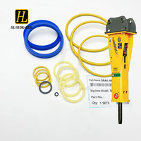 Kit de joints pour brise-roche hydraulique MES1500, burin de 140 mm, joints d'huile bleus haute performance