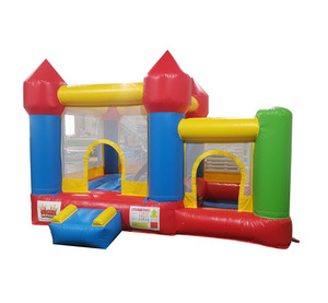 Château gonflable pour enfants Jumping Dear Pink, <span class=keywords><strong>location</strong></span> pour fêtes, avec installation facile, tissu en nylon, 300x285x230cm - Product Image 6