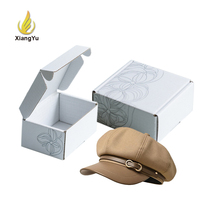Caja de Embalaje para Gorras con Logotipo Personalizado Xiangyu, Caja de Cartón Corrugado para Gorras de Béisbol y Snapback, Caja de Envío de Cartón Impreso