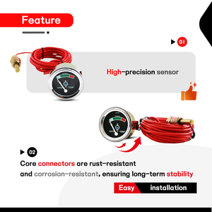 Wenle nhà máy bán hàng trực tiếp Hot Bán cơ khí 1w0697 nhiệt độ nước đo ô tô đo cho Sâu Bướm - Product Image 4