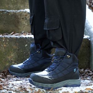 Botas de Invierno 2025 para Hombre, de Piel de Oveja y Lana Integrada, para el Noreste |   Botas de Invierno para Exteriores, Forradas de Felpa, Resistentes al Frío, con Tobillera Reforzada - Product Image 4