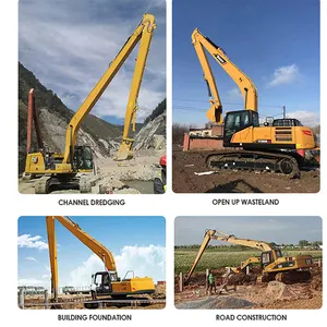 Hot Sales Durable 30-45tons Excavator Extension Boom And Arm For Building Demolition