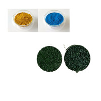 Poudre d'oxyde de fer rouge et jaune pigment rouge 130
