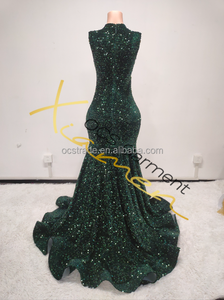 Ocstrade con scollo a V alla moda <span class=keywords><strong>elegante</strong></span> alla moda abiti da ballo di strass per festa in Maxi abito da sera con paillettes abiti da festa da <span class=keywords><strong>donna</strong></span> - Product Image 6