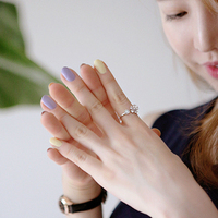 Bagues en argent en gros pour femmes, motif fleur en zircon, bague ouverte hypoallergénique, bijoux en platine, cadeaux pour filles