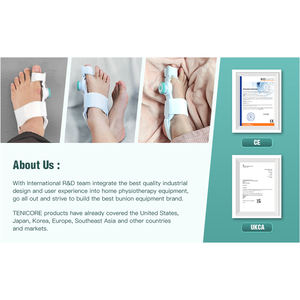 Sandales correcteur d'oignon en cuir coussin gel chaussettes de pédicure - Product Image 5