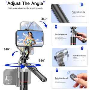 Trépied stable F16, prise de vue équilibrée et stable, bâton à selfie 360 ° Téléphone portable pour l'enregistrement vidéo, prise de vue panoramique 1708 mm - Product Image 3