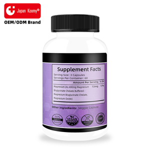 Suplemento de Bisglicinato de Magnesio Shecome de Alta Calidad, Vitamina que Promueve la Salud Ósea, 180 Cápsulas de Bisglicinato de Magnesio - Product Image 5