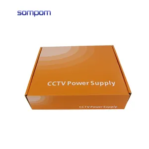 Sompom الدوائر التلفزيونية المغلقة المصنعين امدادات الطاقة 12v 10A 9CH CCTV صندوق الطاقة