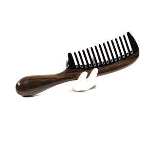 Sandalwood <b>Wide</b> Tooth <b>Comb</b> Large Size Massage Hairbrush For Home Use - Product Image 5