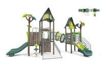 Toboggan en plastique PE écologique pour la maison et l'école, équipement de jeu extérieur pour aire de jeux publique
