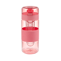 Bouteille d'eau infuseur de fruits de voyage en Tritan de haute qualité, sans BPA, écologique, compatible lave-vaisselle, 600ml/800ml, pour boire directement, camping