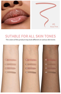 Delineador de labios mate de larga duración MLM, brillo de labios líquido a prueba de agua, vegano, cruelty-free, sedoso, no transferible, belleza limpia. - Product Image 6