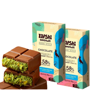 Ingrédients pour confiture de pistache à bas prix / prix abordable, en-cas emballés individuellement, chocolat pour la Saint-Valentin, cadeaux - Product Image 2