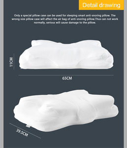 Saien bantal Anti dengkuran, perangkat listrik baru bantal tempat tidur busa memori Anti mendengkur bantal leher pengurang kebisingan - Product Image 5