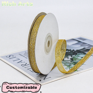 Ruban en nylon tissé coloré en forme d'<span class=keywords><strong>oignon</strong></span>, bobine de 1 cm x 22 m pour emballage de cadeaux d'anniversaire, de Pâques, de mariage, de Noël et décoration de gâteaux - Product Image 2
