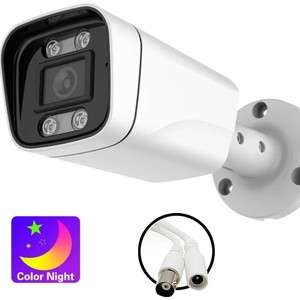 HJ-CP508 8MP 4K AHD Coaxial Camera H.265 Compression Metal Body Surveillance CCTV With Cloud Storage - Product Image 3