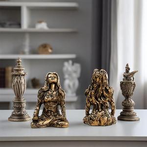 Estatua milenaria de Gaia, resina de estilo moderno, diosa de la <span class=keywords><strong>Madre</strong></span> Tierra para decoración de jardín al aire libre - Product Image 1