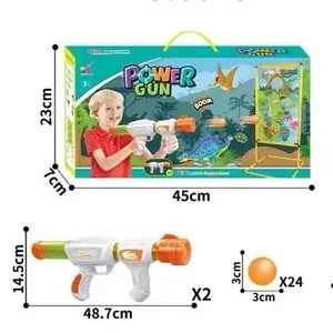 Aerodynamische Eva Soft Bullet Gun Target Game Interactief Schietend Doelwit Voor Kinderen Competitief Spel Speelgoedgeweermodel