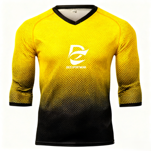 Maillot de Ciclismo MTB Personalizado Premium de Secado Rápido, Diseño Creativo, Ligero, Transpirable, Estampado, Manga 3/4 - Product Image 3