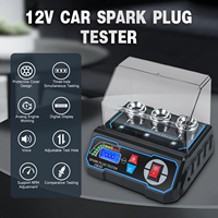 Otomotiv LCD buji Test aracı 200-9000RPM araba motosiklet motoru için ayarlanabilir frekans ateşleme Test cihazı