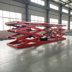 Bestverkochte aanpasbare vaste schaarhefplatform, stationair type platform met vierwielondersteuning - Product Image 1